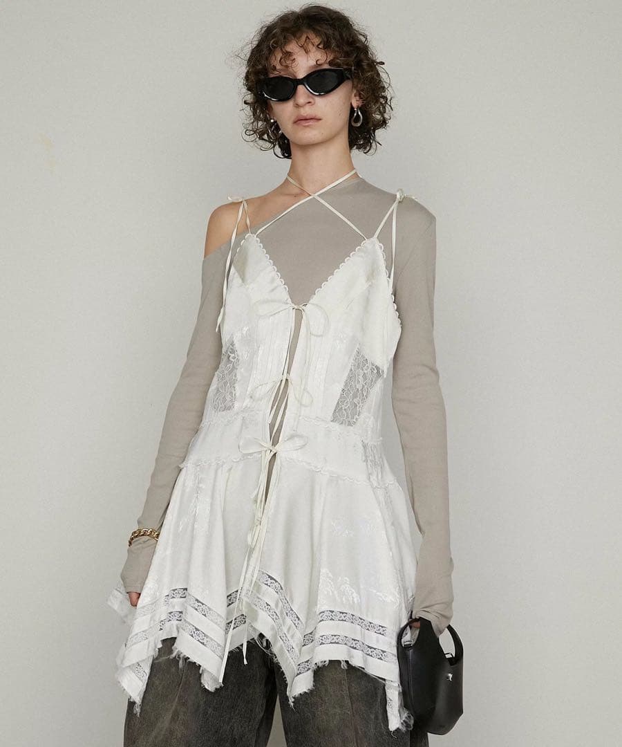 ワンピース PRANK PROJECT Handkerchief HemMini Dress