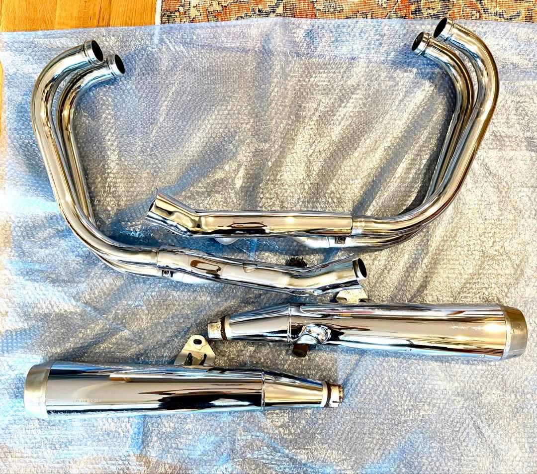 【美品】ゼファー1100 ノーマルマフラー、エキパイ一式