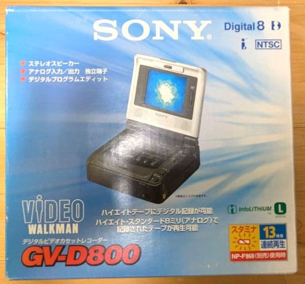 その他 SONY GV-D800 VIDEO WALKMAN