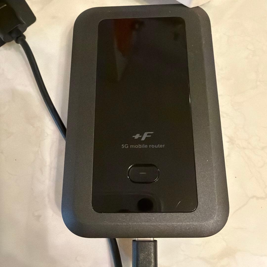 5G モバイルルーター FUJISOFT FS050W 箱 説明書付き