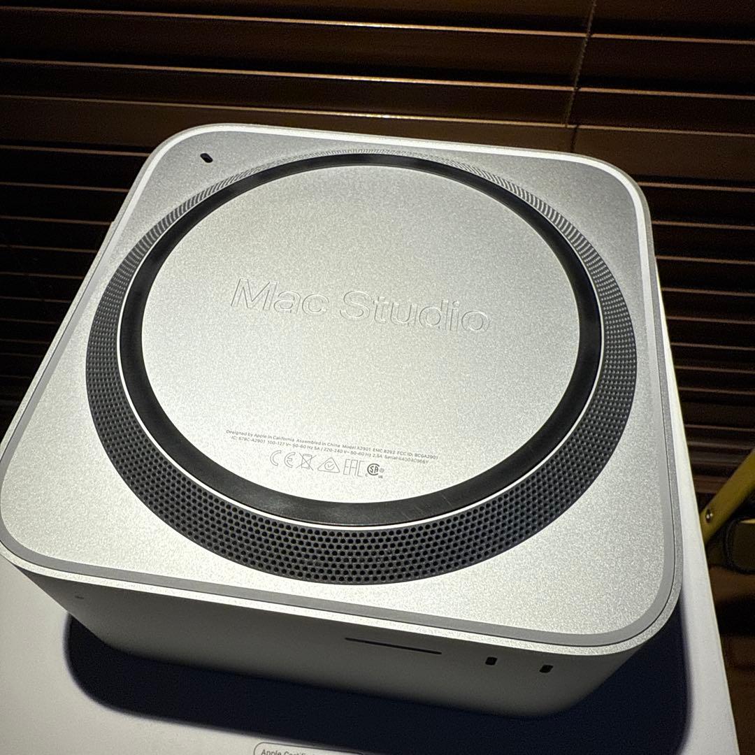 Macデスクトップ Mac Studio 2023 M2 Ultra 64GB/1TB