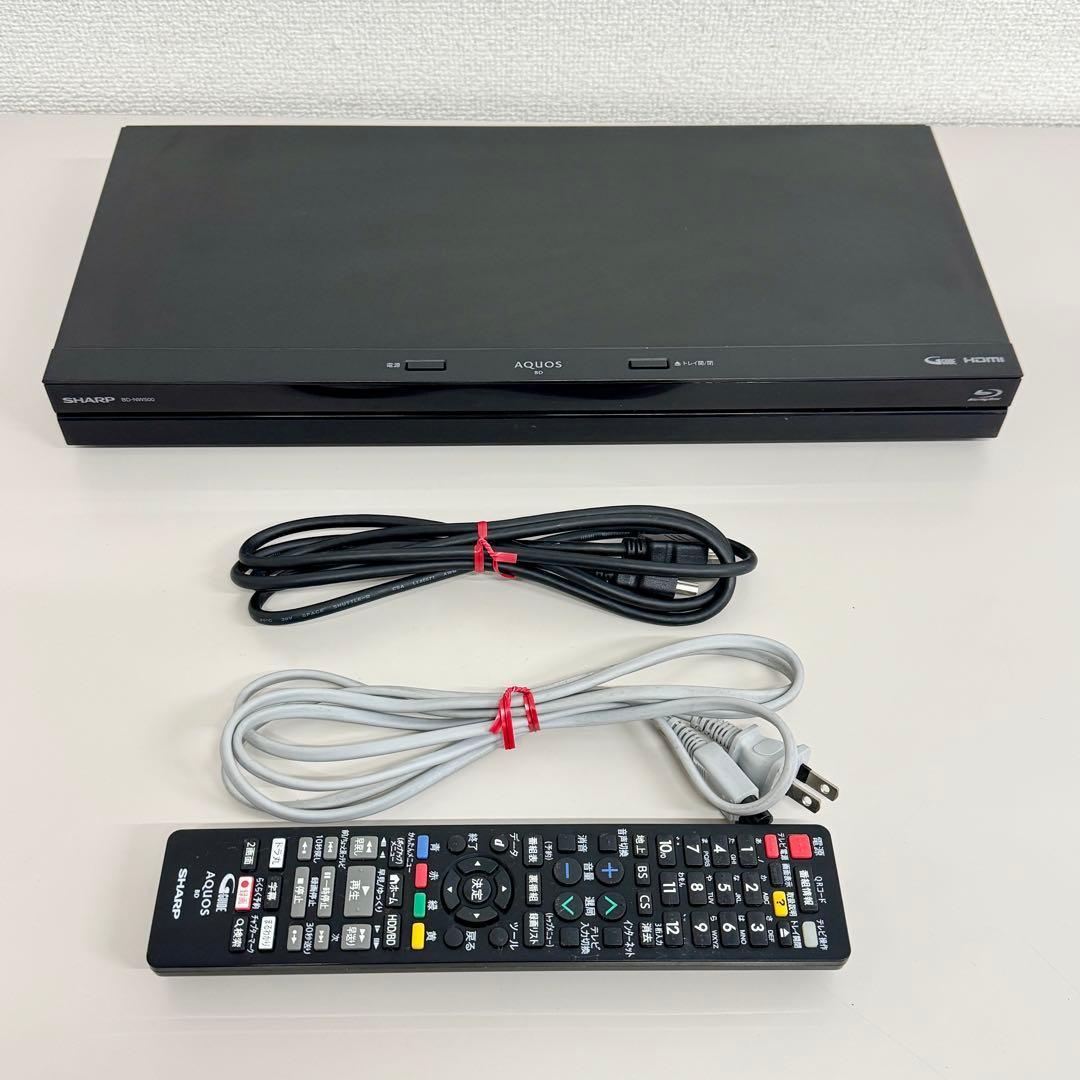 シャープ　2016年製　AQUOS ブルーレイプレーヤーBD-NW500