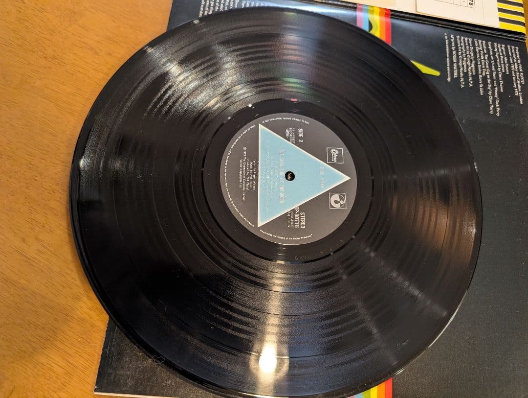 【希少・初期プレス】ピンク・フロイド 狂気 LPレコード EOP-80778