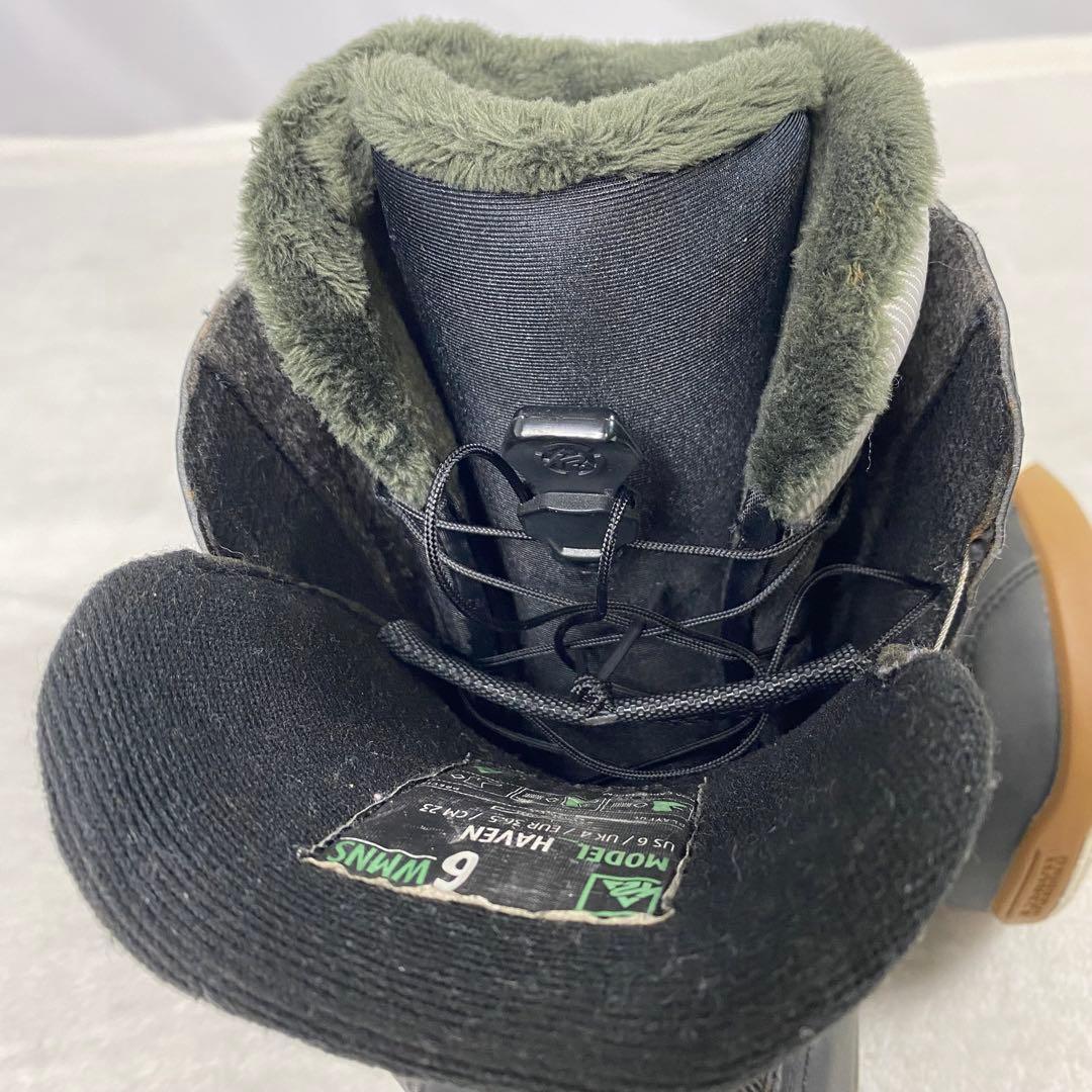 【美品】スノーボードブーツ　レディース　K2 HAVEN BOA 23cm