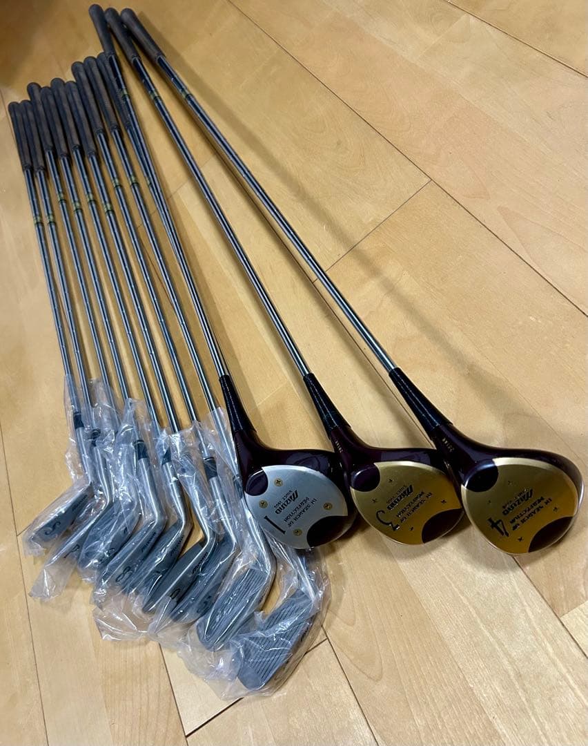 ラストセール　未使用品MIZUNOゴルフクラブセット9➕3本(右利き