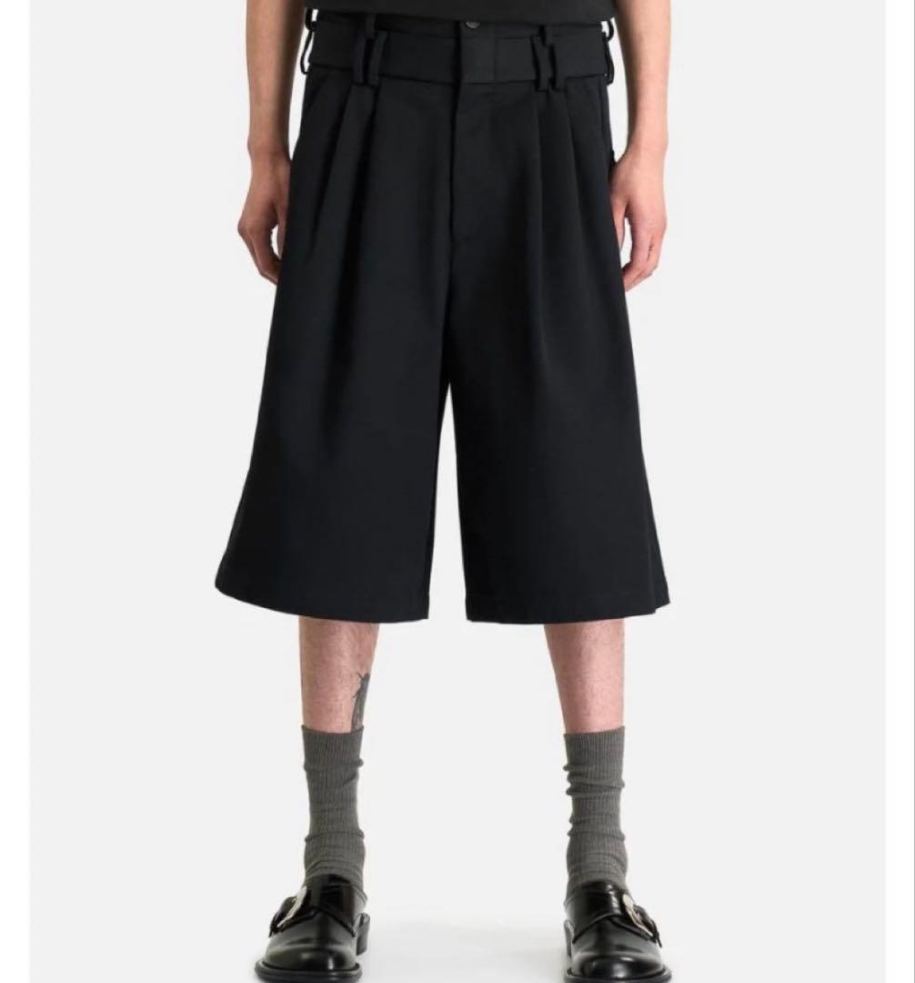 パンツ 25ss NAMACHEKO Double Waistband Shorts