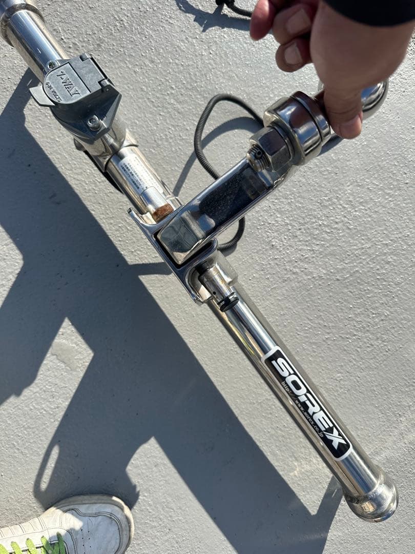 ハイエース・ナローSOREX ステンレス トレーラー用ヒッチ