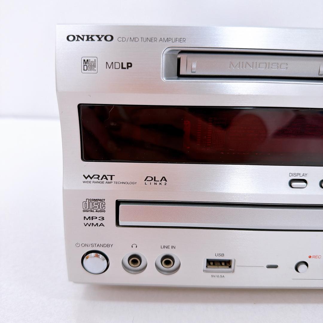 【美品】ONKYO FR-N7XX CD/MDコンポ ラジオ　オンキョー