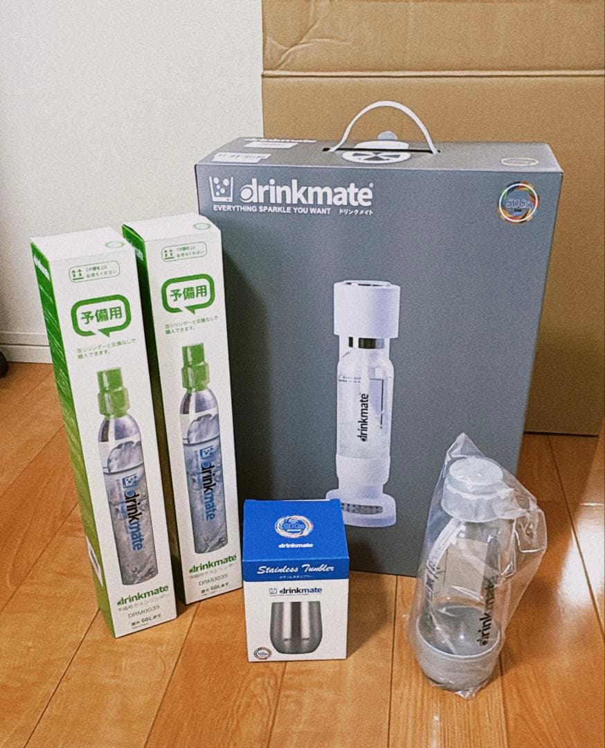 drinkmate 炭酸水メーカーセット