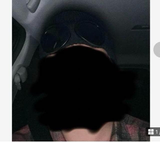 cp company 黒　ゴーグル　ビーニー