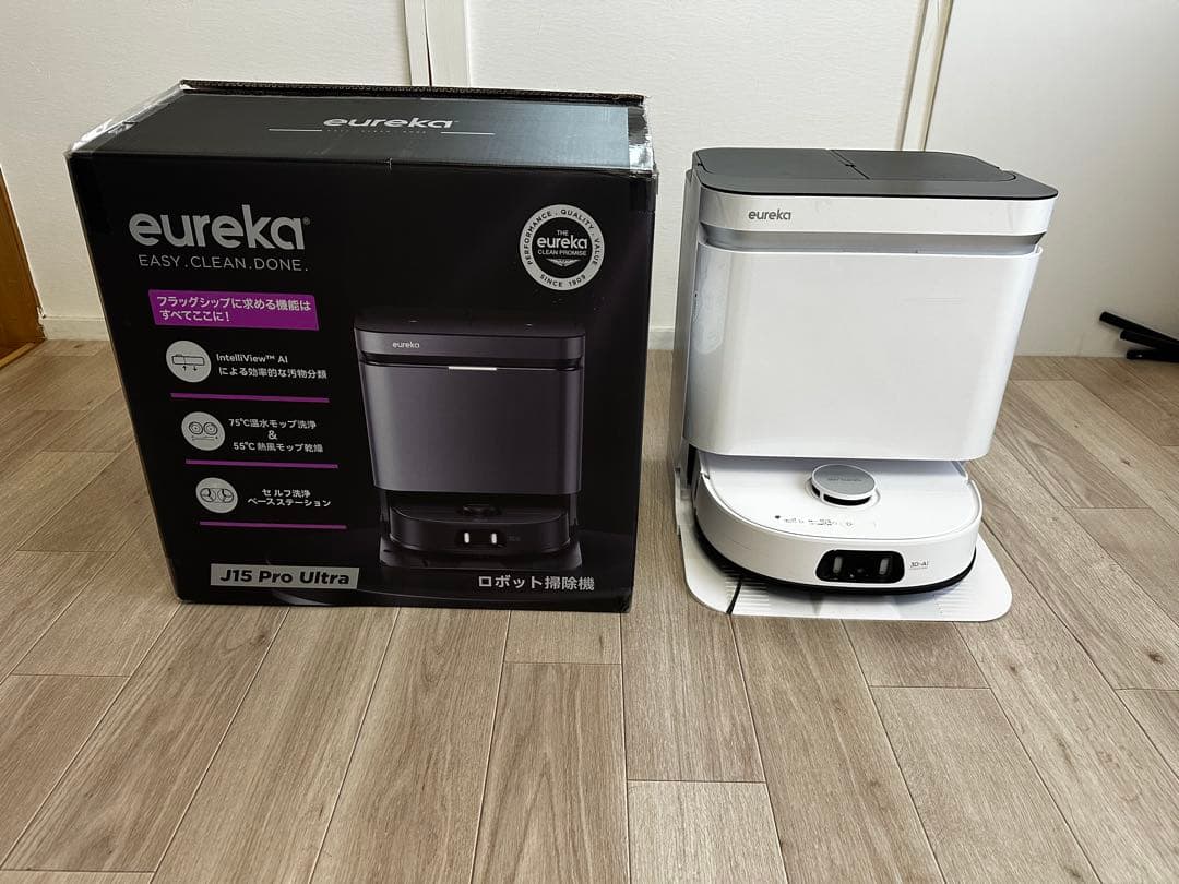 Eureka J15 Pro Ultra ロボット掃除機
