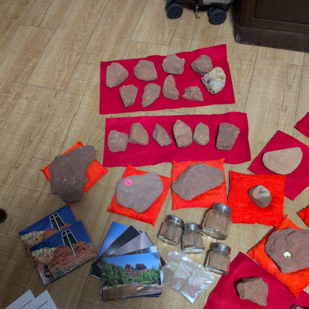 Rose セドナストーン多数、パウダー