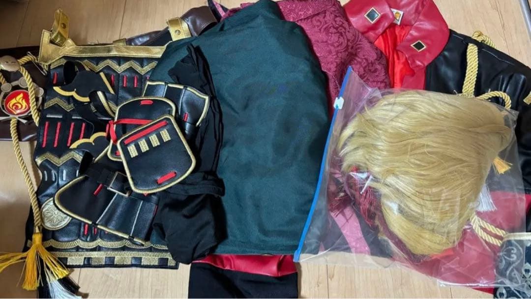 原神 トーマ コスプレ Mサイズ ウィッグ付き