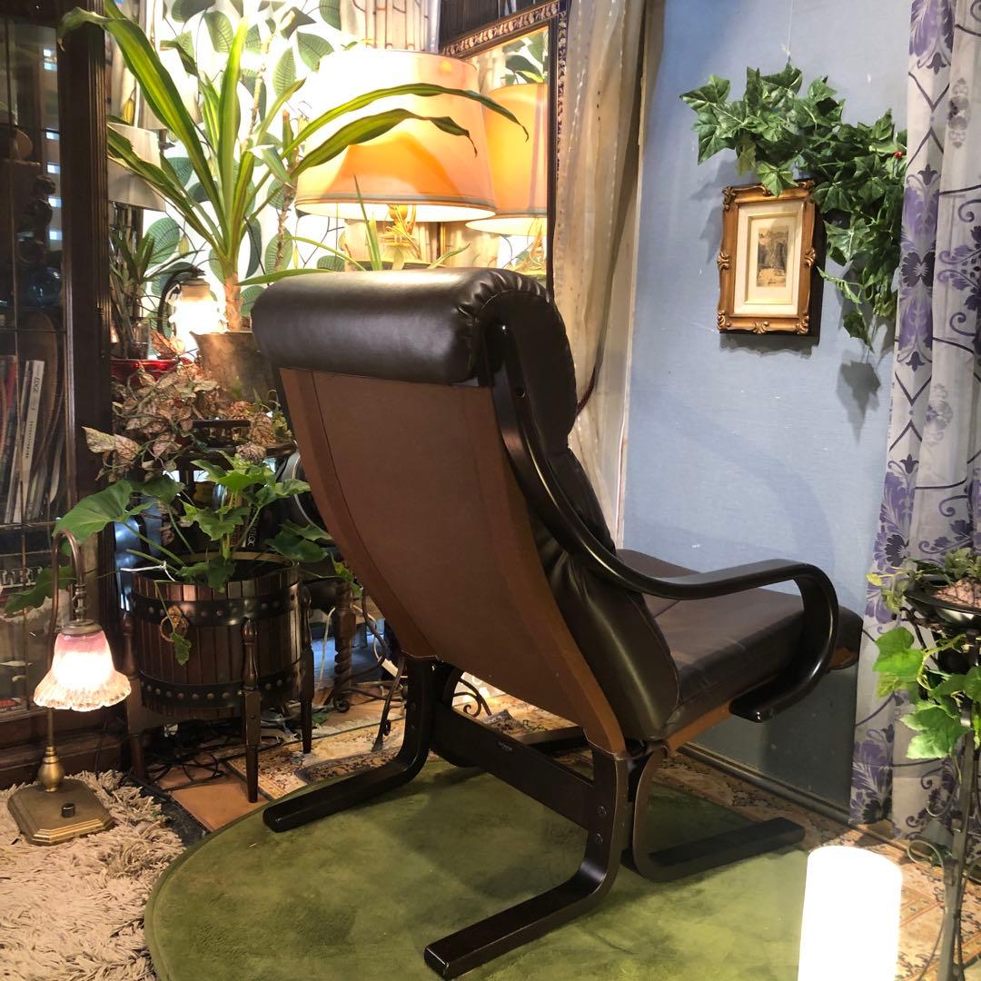 Sale 美品　富士ファニチャー　アジオ　DBR ハイバック　曲げ木ソファ