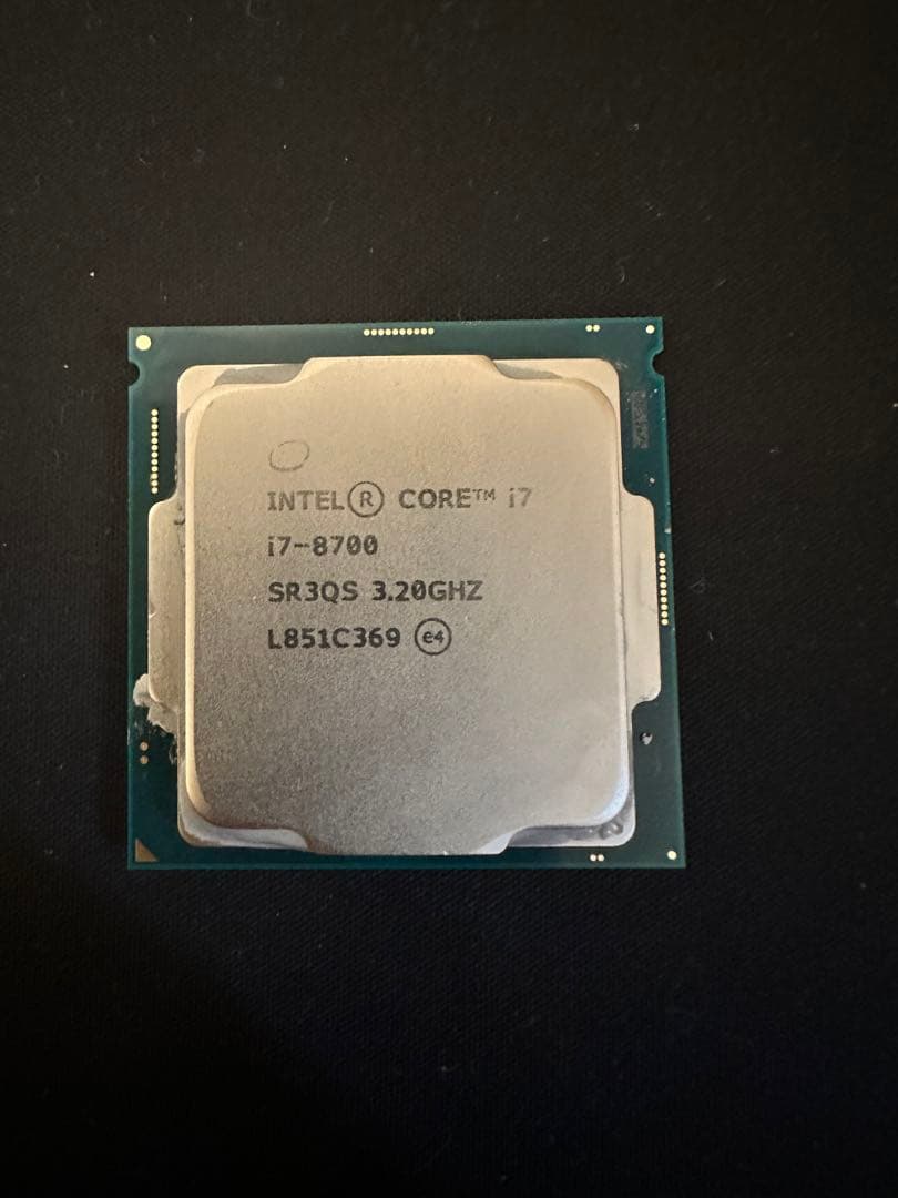 Core i7 8700 動作品