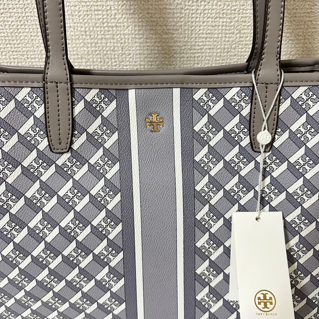 【新品】トリーバーチショルダTORY BURCH GEO LOGO TOTE