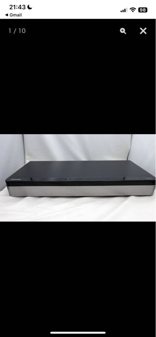 東芝REGZA タイムシフトマシン DBR-M3010 3TB 6Ch 全録