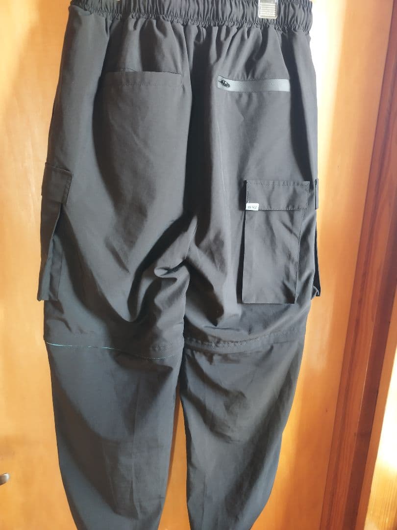 #Fr2 月桃　沖縄限定 2way カーゴパンツ　ブラック