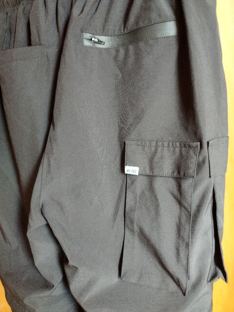 #Fr2 月桃　沖縄限定 2way カーゴパンツ　ブラック