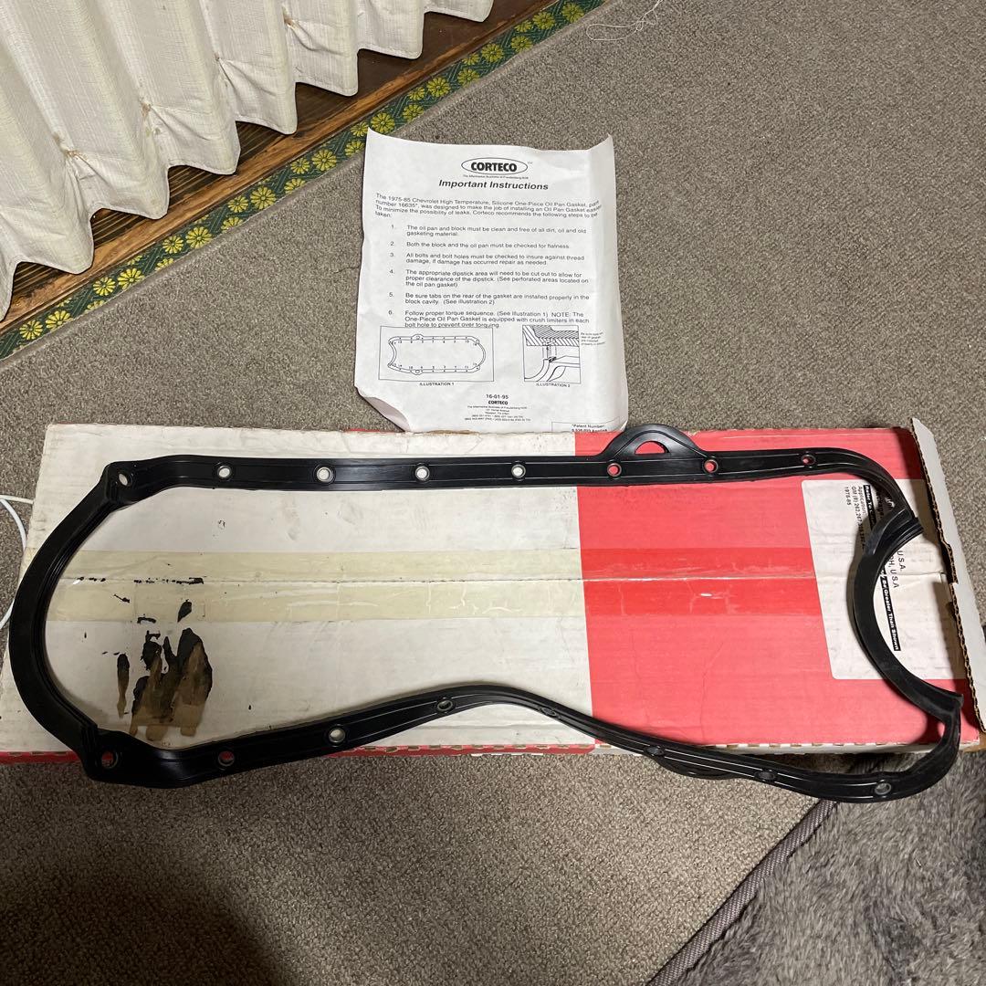 シボレー 1975-85 オイルパンガスケット