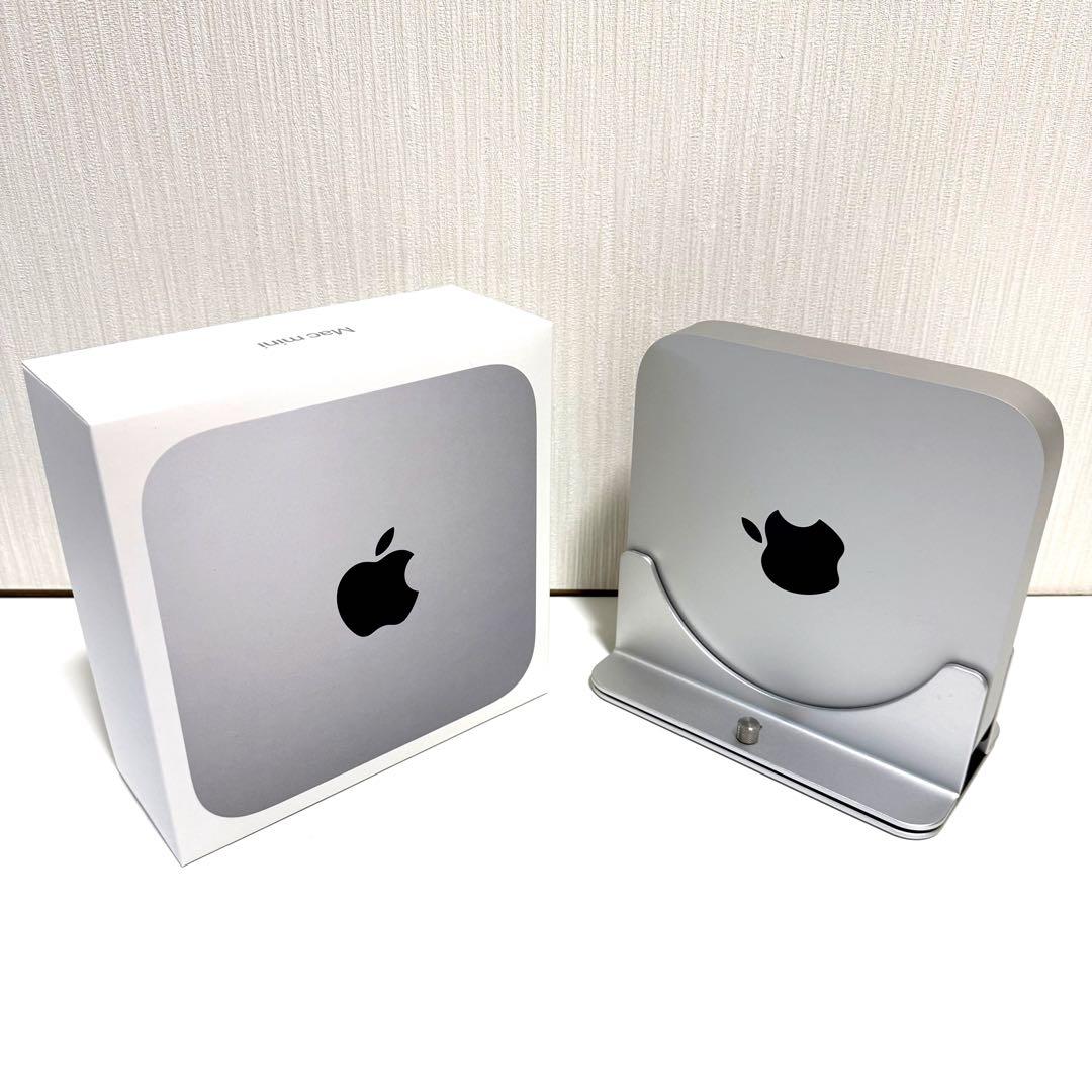 【美品】Apple M2 Pro Mac Mini シルバー 1TB スタンド付