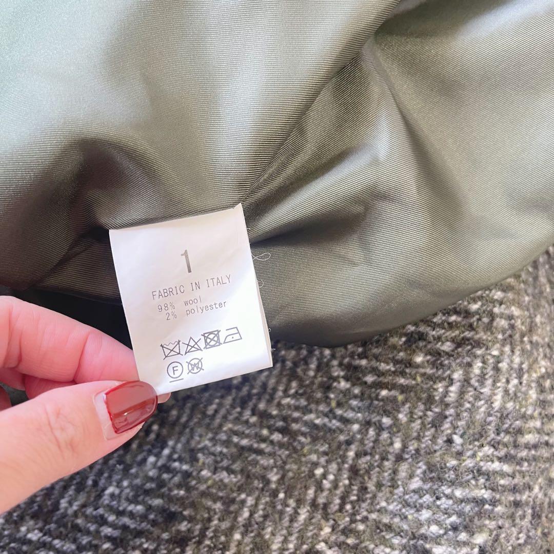 BEATING HEART イタリア生地 ツイード テーラードジャケット ウール