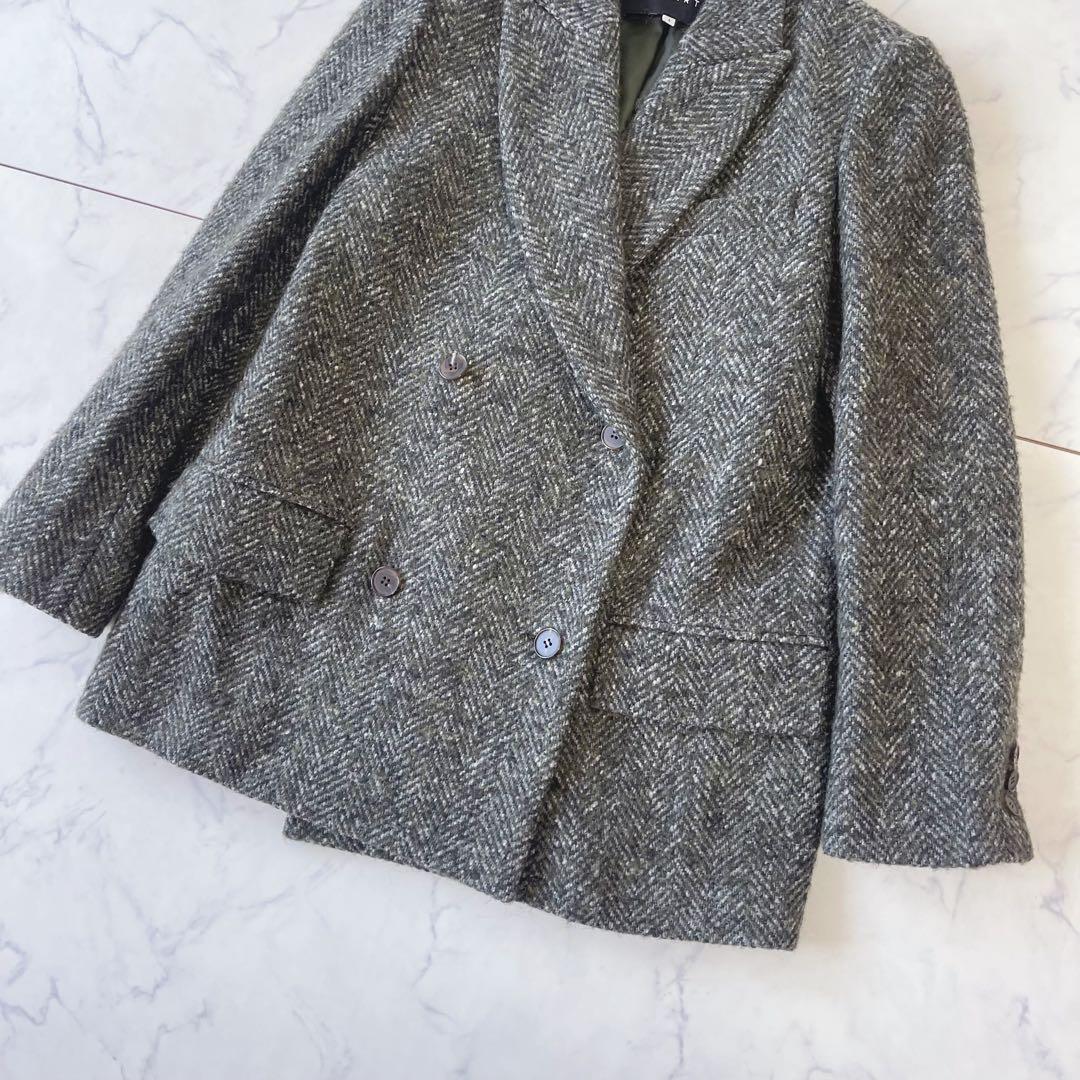 BEATING HEART イタリア生地 ツイード テーラードジャケット ウール