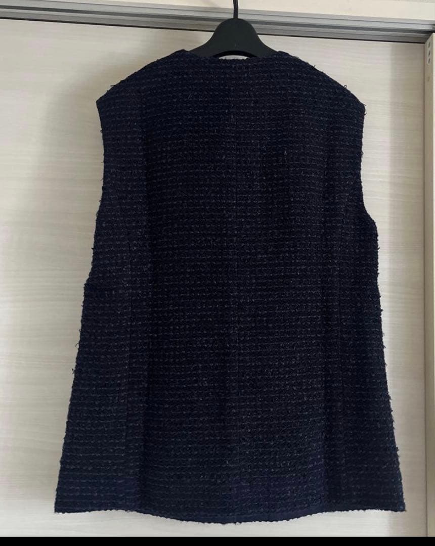 美品 ANAYI アナイ カラミツイードポケットジレ超美品　5.9万