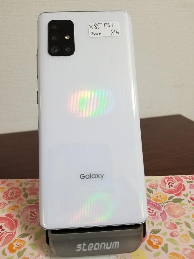 X85美品 Galaxy A51 5G SIMフリー 128GB◆6GB 6.5