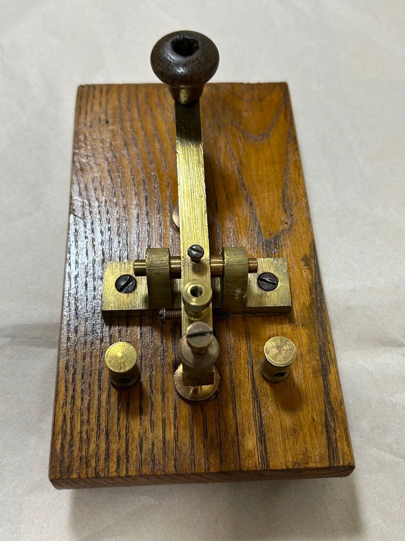 ヴィンテージ 木製 電鍵