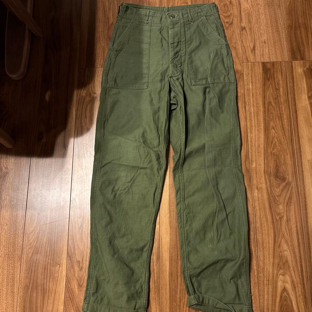 US ARMY 70s 米軍 OG-107 ベイカーパンツ1977年製 実物