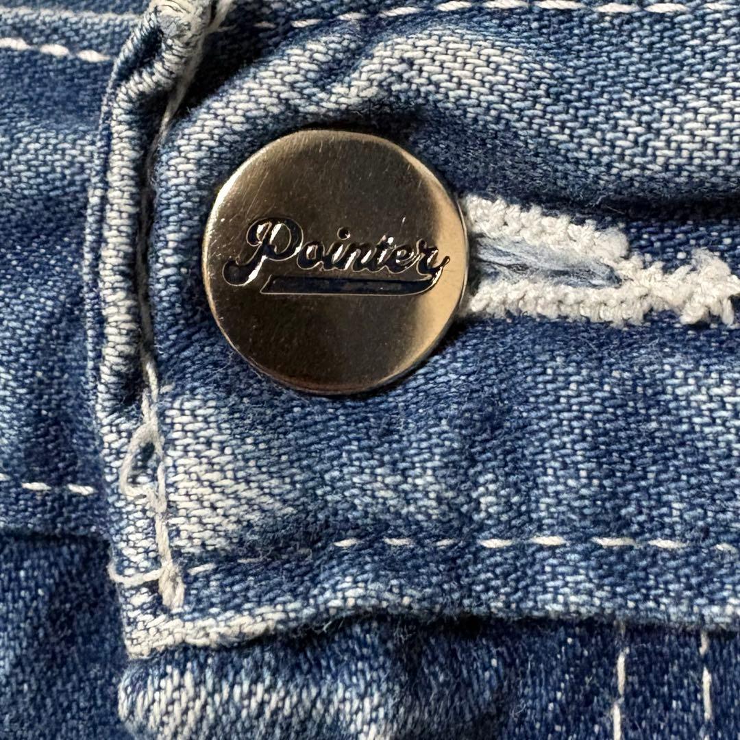 USA製 POINTER BRAND デニムペインターパンツ ペンキ フェード