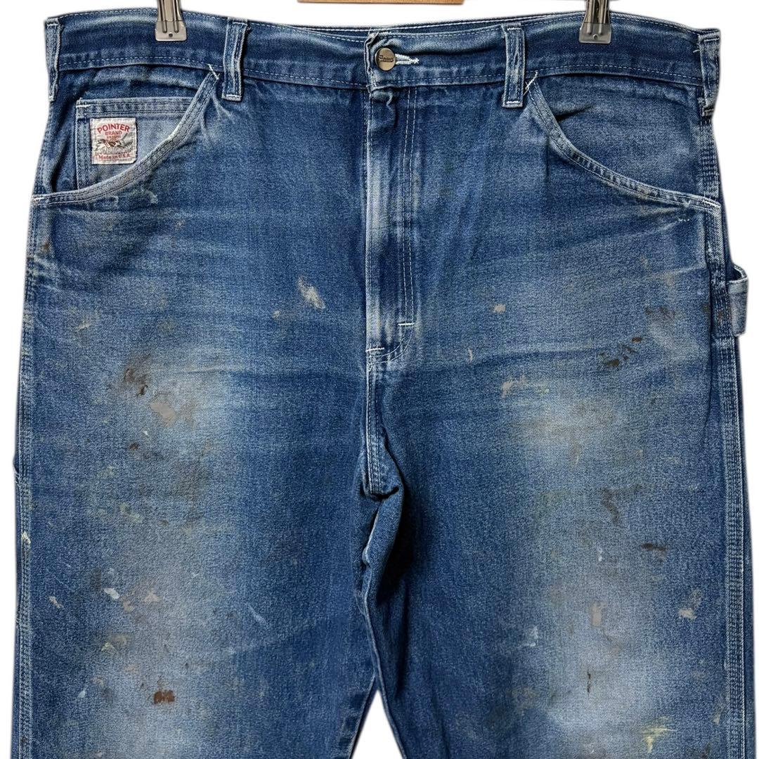 USA製 POINTER BRAND デニムペインターパンツ ペンキ フェード