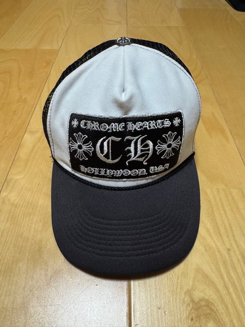 【sou】OTTO製　90s オールドクロムハーツ　CHトラッカーキャップ