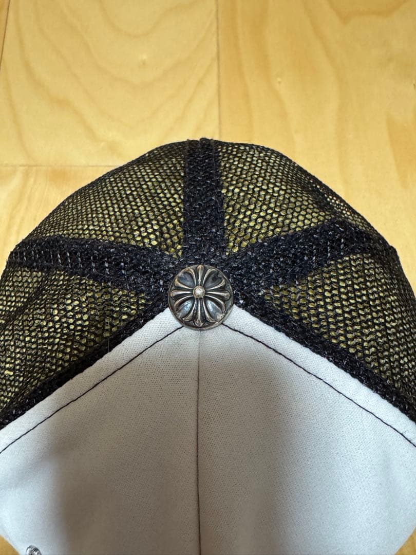 【sou】OTTO製　90s オールドクロムハーツ　CHトラッカーキャップ