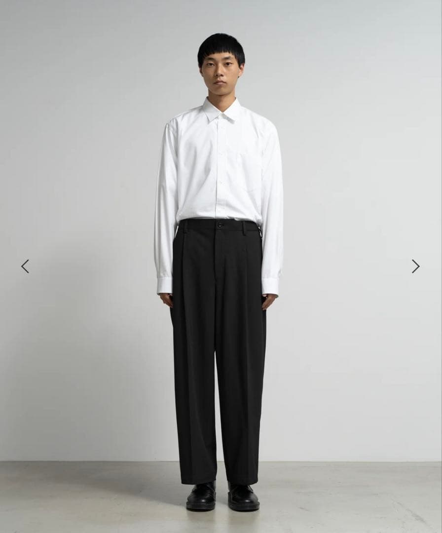 パンツ GraphpaperSIDOGRAS Melange Wide Slacks
