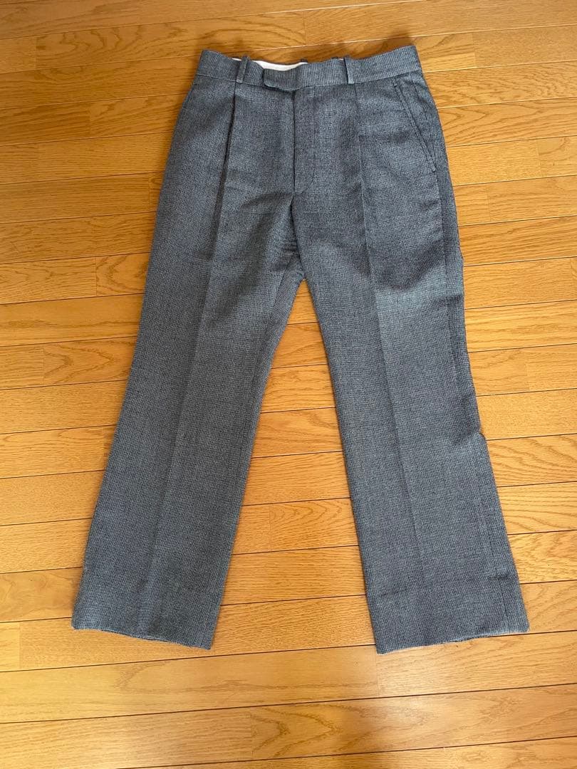 本日削除24AWMAATEE&SONS Set Up Trouser シルク混