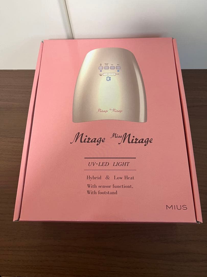 【新品未使用】Miss Mirage ネイルライト ハイブリッド ライト 36W