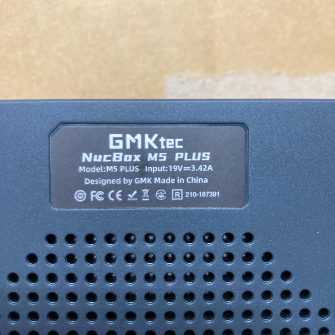 ミニPC GMKtec nucbox m5plus Ryzen7-5825u