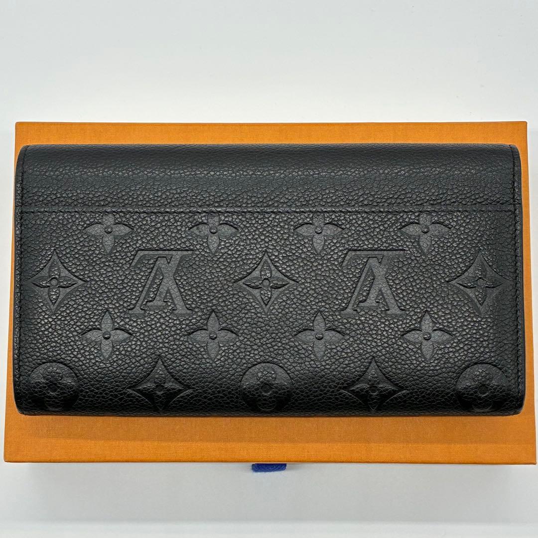 ルイヴィトン アンプラント ポルトフォイユ サラ ノワール