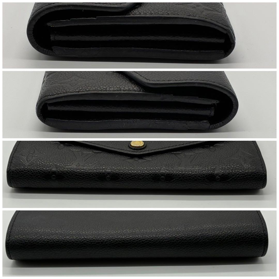 ルイヴィトン アンプラント ポルトフォイユ サラ ノワール