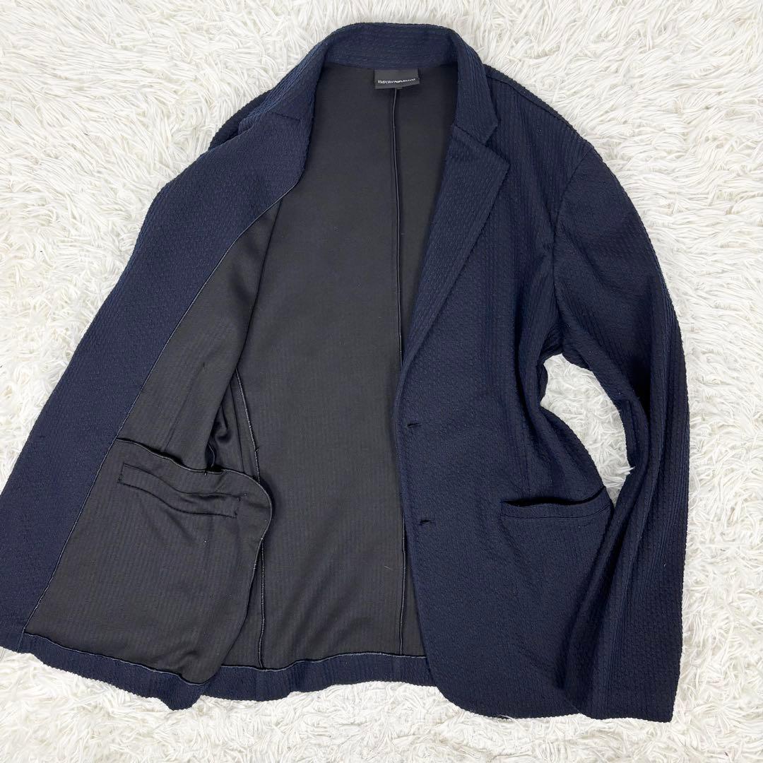 エンポリオアルマーニ 2B テーラードジャケット アンコンジャケット 52