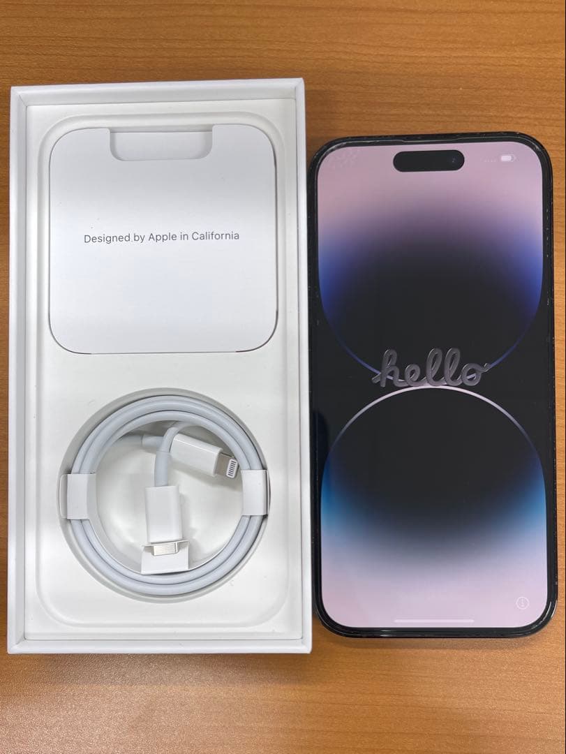 動作確認済み iPhone 14 Pro 128GB ID P4017