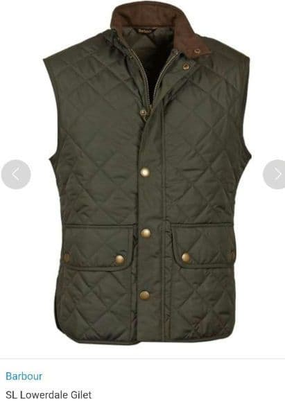 ジャケット・アウター hideya Barbour SL Lowerdale Gilet