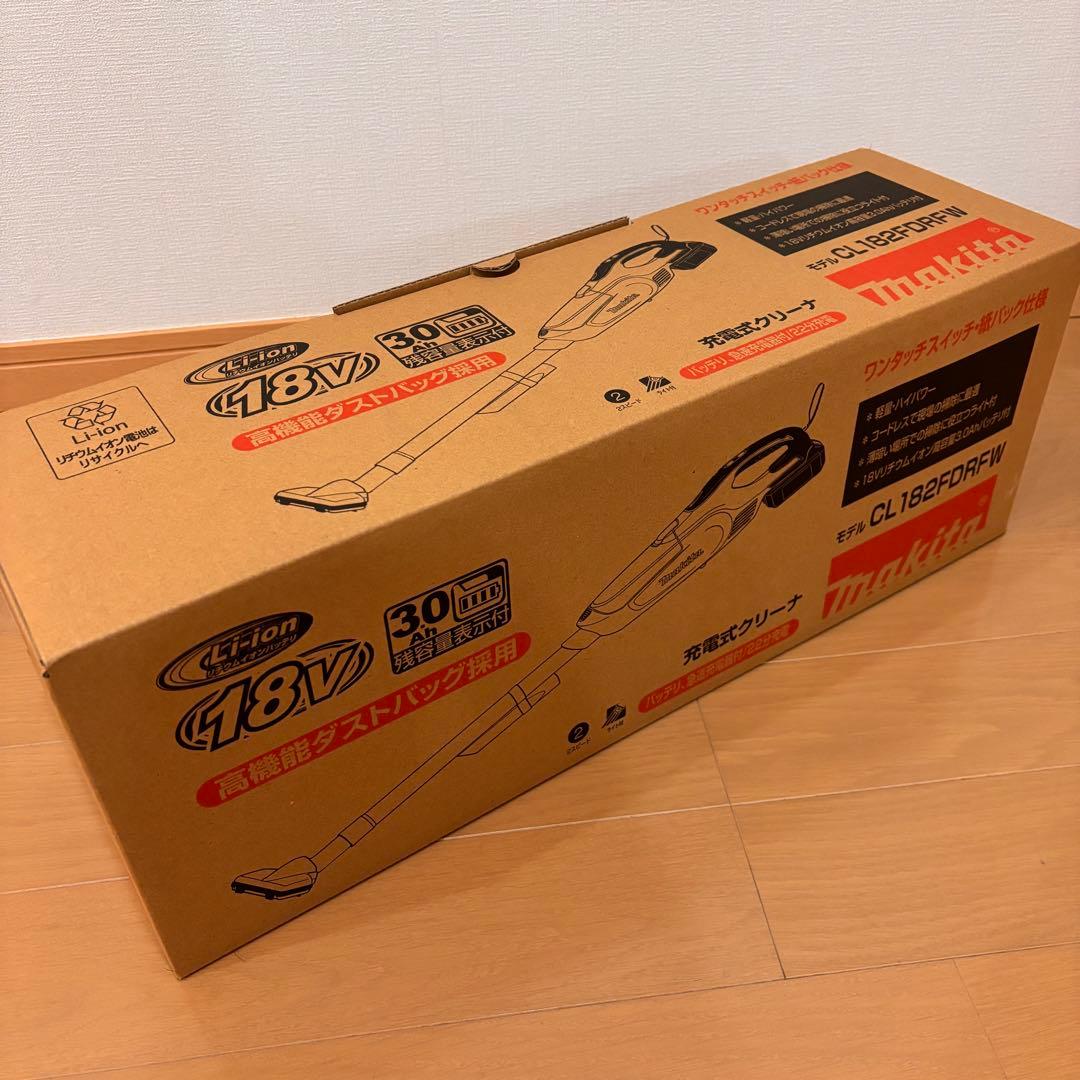 新品未使用 マキタ CL182FDRFW クリーナー