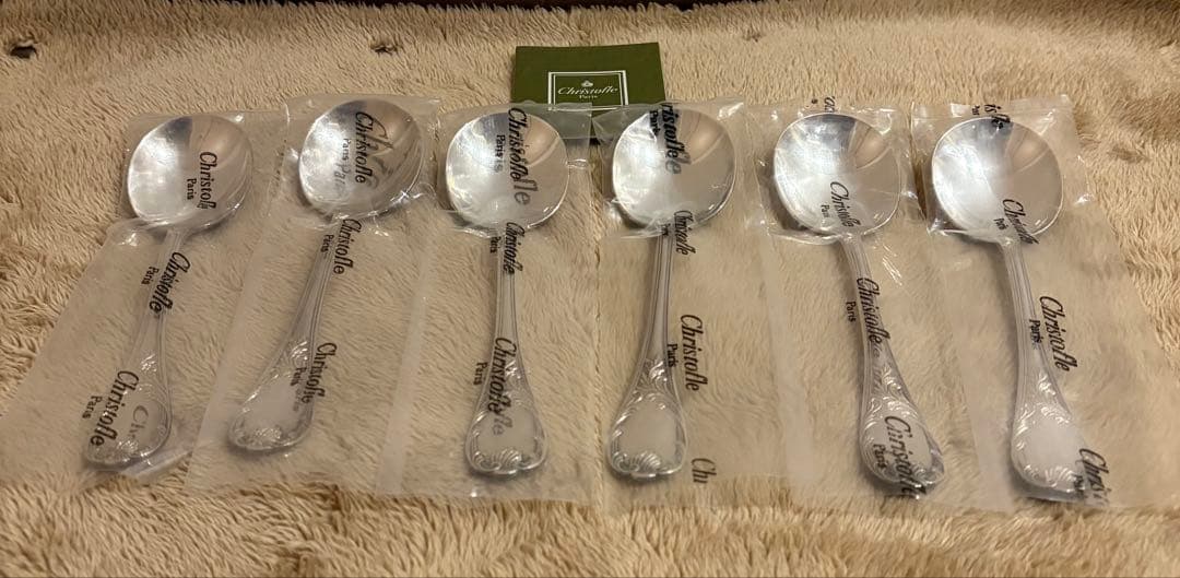 クリストフル マルリー スープスプーン 6本