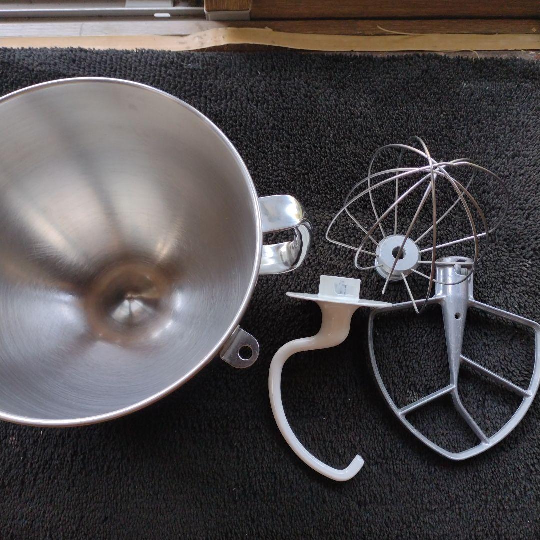 キッチンエイド　＃6ボウル、アタッチメントセット