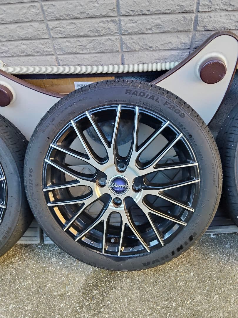 165/50R16　5J　ミネルバタイヤ、ホイールセット　手渡しのみ