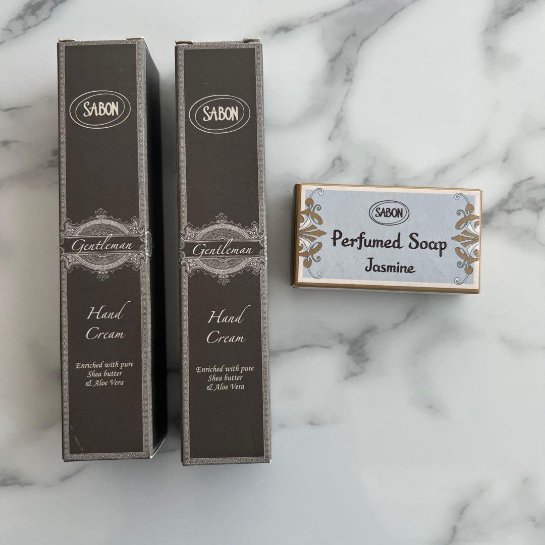 未開封 SABON Gentlemen ハンドクリーム 30ml×2 おまけ付き