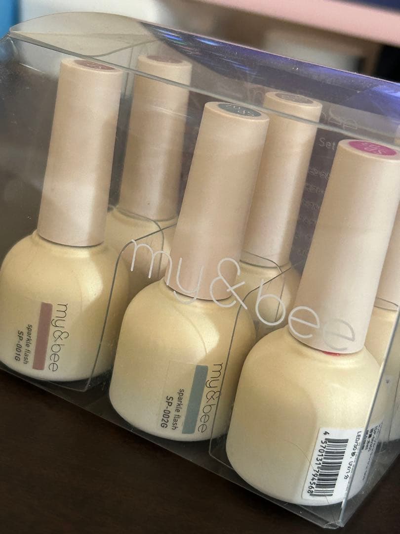 マイビー スパークルフラッシュ 6色セット my&bee